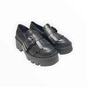 MOCASSINO DONNA “APEPAZZA ” NINA FANAOMI08/LEA VITELLO NERO