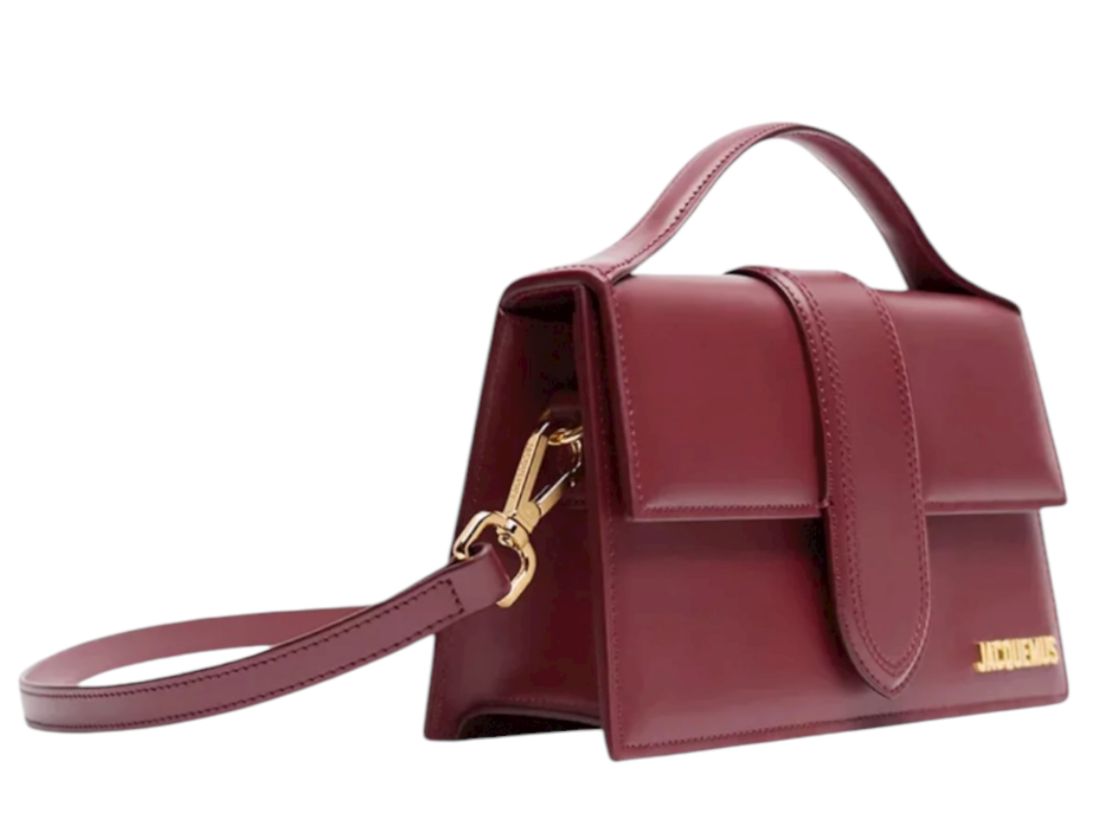 BORSA DONNA “JACQUEMUS” LE GRAND BAMBINO BORDEAUX