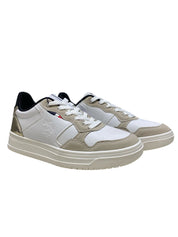 Sneakers Donna "U.S. POLO ASSN.” KOSMO002-WHI-GOL01 Bianco