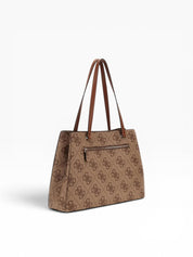BORSA Donna “GUESS” SO7838230 Erenia Tote Logo Marrone/Cuoio