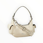 BORSA DONNA “ERMANNO SCERVINO FIRENZE” SMALL HOBO ANNA AVORIO