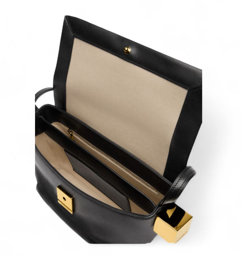 BORSA DONNA “JACQUEMUS" Il Rond Carré Nero