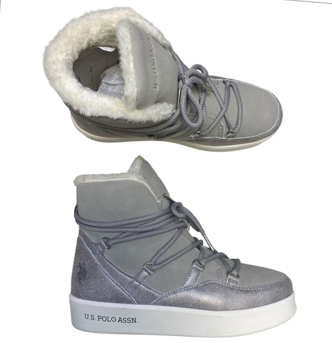Stivaletti Donna "U.S. POLO USSN.” VEGY005W/CHY1  Grigio