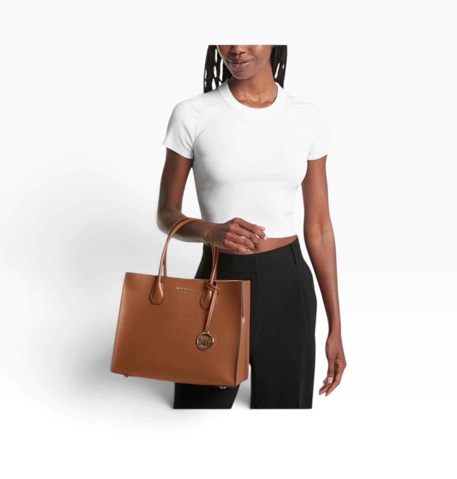 Borsa Donna “MICHAEL KORS” MERCER  35T2GM9S3L LARGE SATCHEL LEATHER LUGGAGE