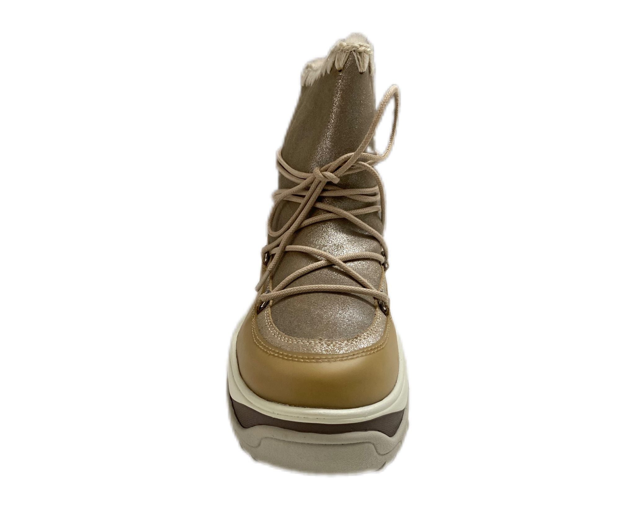 Stivaletti Donna “MOU” Do Chunky Sneakers Beige/STME