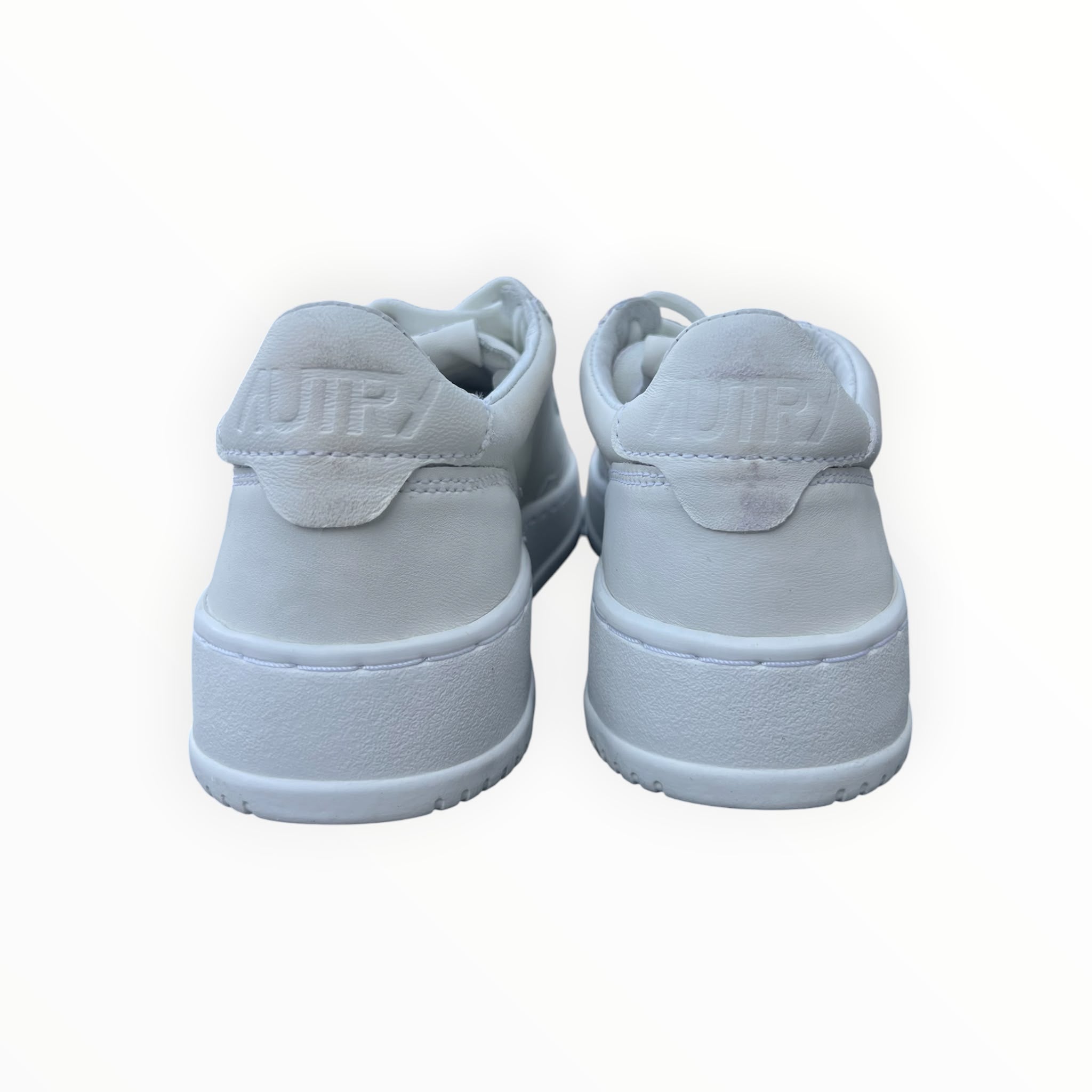 SNEAKERS DONNA “AUTRY” MEDALIST  AULW SG07 VINTAGE  PELLE BIANCO