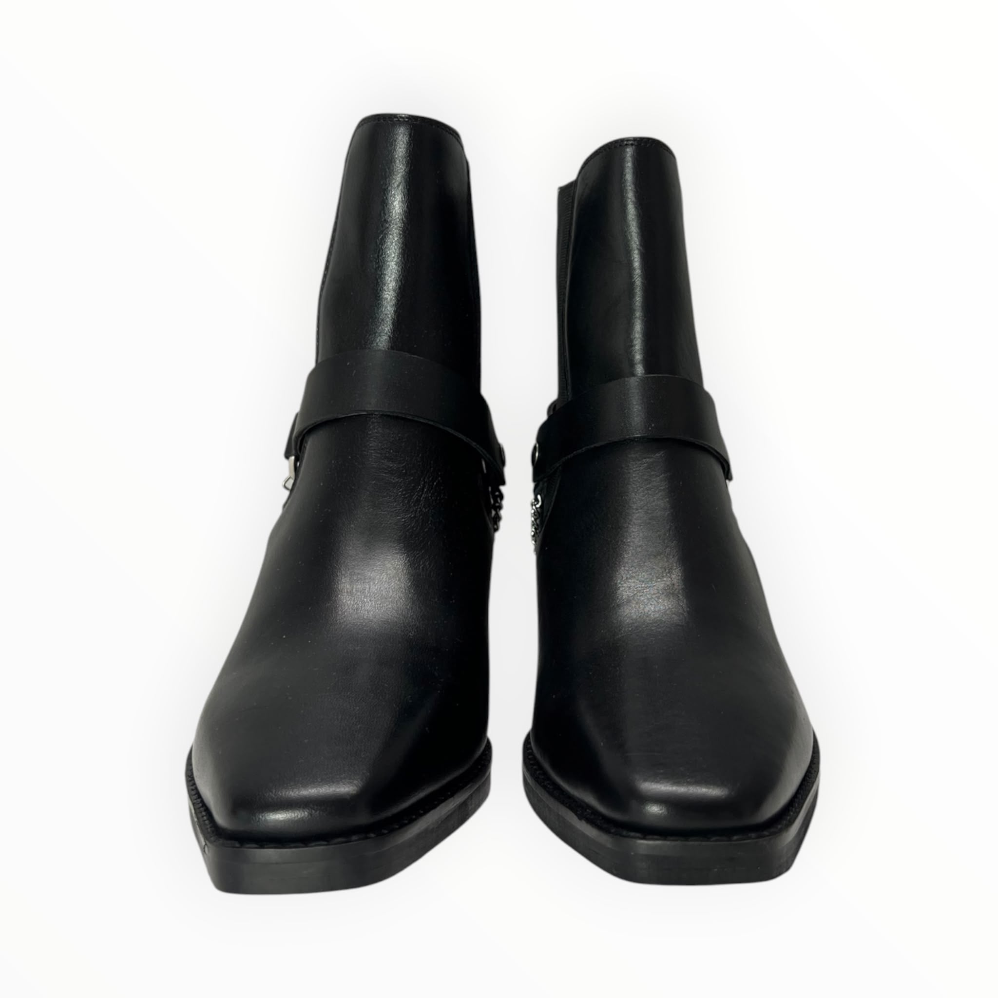 Stivaletti Texani Donna “CAFè NOIR” C1 HB1003 Pelle Nero