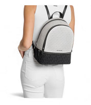 Borsa Zaino Donna “MICHAEL KORS” RHEA ZIP Medium Backpack 35S5GRAB6V Opwht Multi