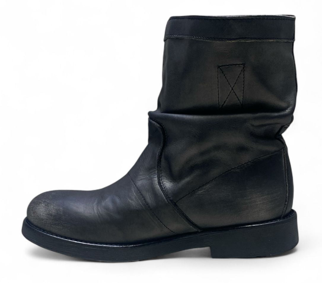 Stivaletti Donna “Bikkembergs” 19001/CP A Pelle Vintage Nero