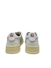 SNEAKERS DONNA “AUTRY” MEDALIST AULW LI02 PELLE BIANCO/ROSSO