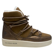 Stivaletti Donna "U.S. POLO USSN.” VEGY005W/CHY1 Marrone Scuro