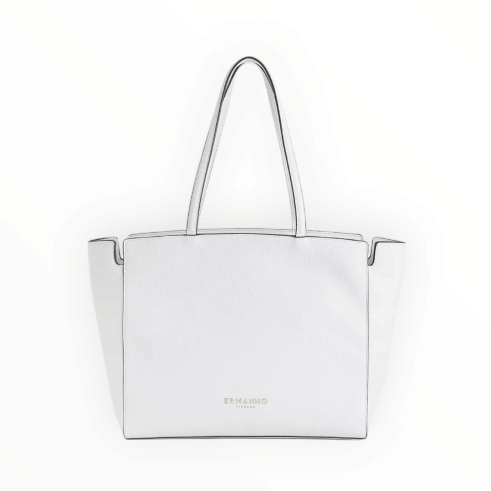 BORSA DONNA “ERMANNO SCERVINO FIRENZE” LARGE TOTE EBA BIANCO