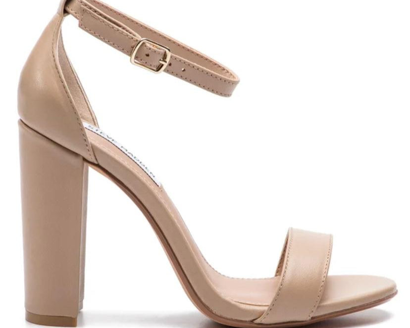 SANDALI DONNA  "STEVE MADDEN" PRIMAVERA ESTATE 2025 Carrson Blush Leather/NUDE