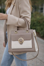 BORSA DONNA “MENBUR” 85627 0097 ROSA/AVORIO