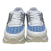 SNEAKERS DONNA “LIU JO” MAXI WONDER 87 S3254 Glitter/Jacuard Silver/Denim