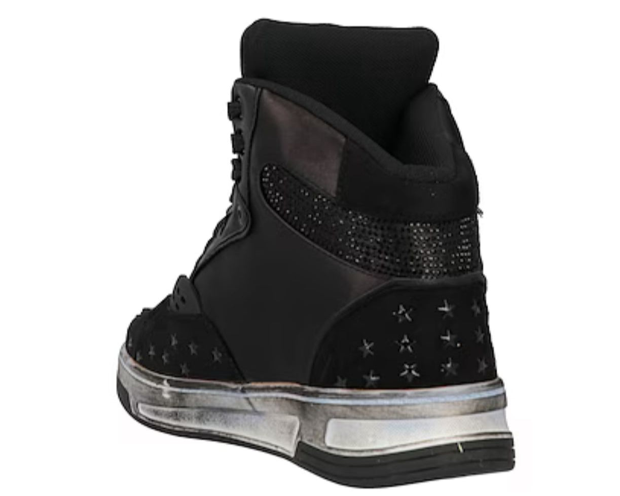 Sneakers Alta Basket Donna “Gaelle Paris” GBDC2381 Nero