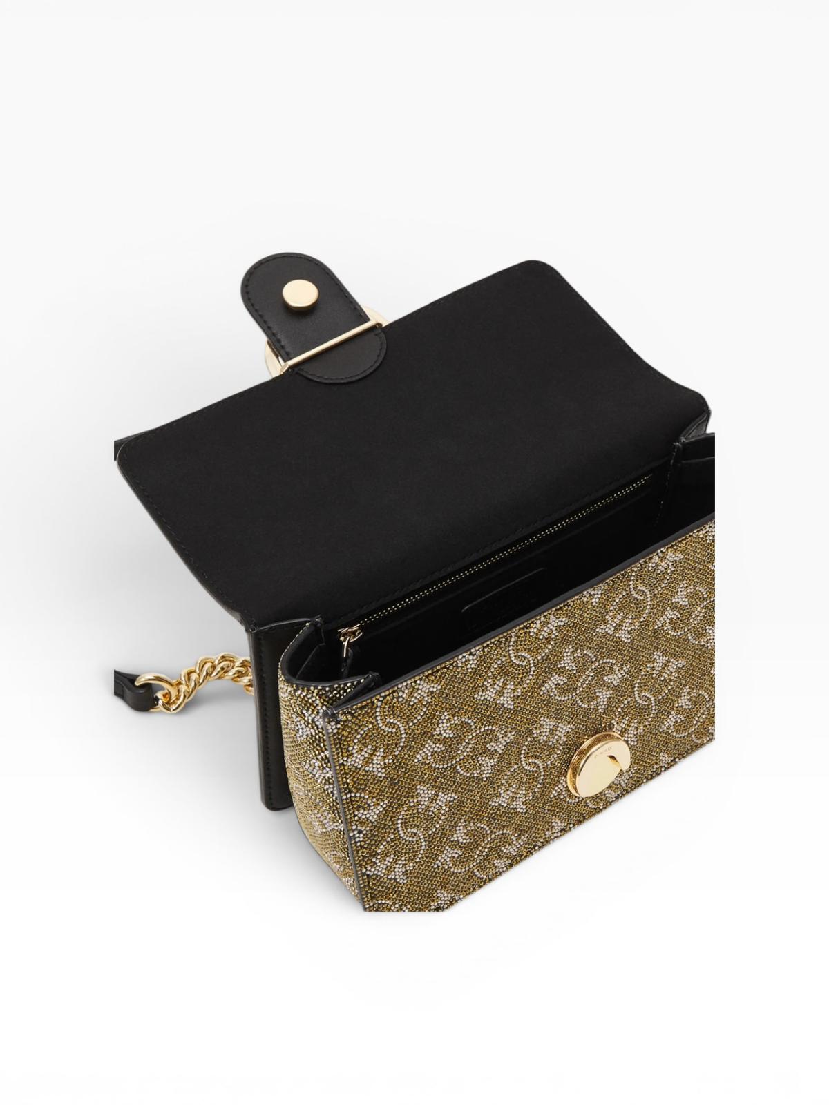 BORSA DONNA “PINKO ” LOVE ONE MINI LIGHT CL MONOGRAM FULL LH3Y BRONZO/ORO