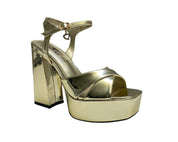 SANDALI DONNA “BRACCIALINI” BB79 PRIMAVERA ESTATE 2025 SPECCHIO  ORO