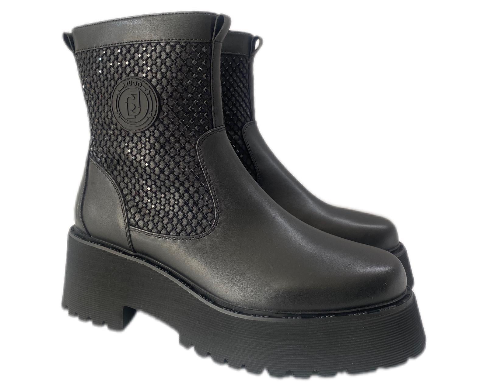 Stivaletti Donna “LIU.JO” Flair 07 Ankle Boot Black  Autunno/Inverno 2024/25