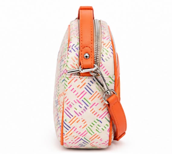 BORSA DONNA “LIU JO” AA3B87 E0050 M CAMERA BAG ARANCIO MULTI