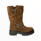 Stivali Donna “CARMENS” Kerry Buckle 54004 Camoscio Tabacco