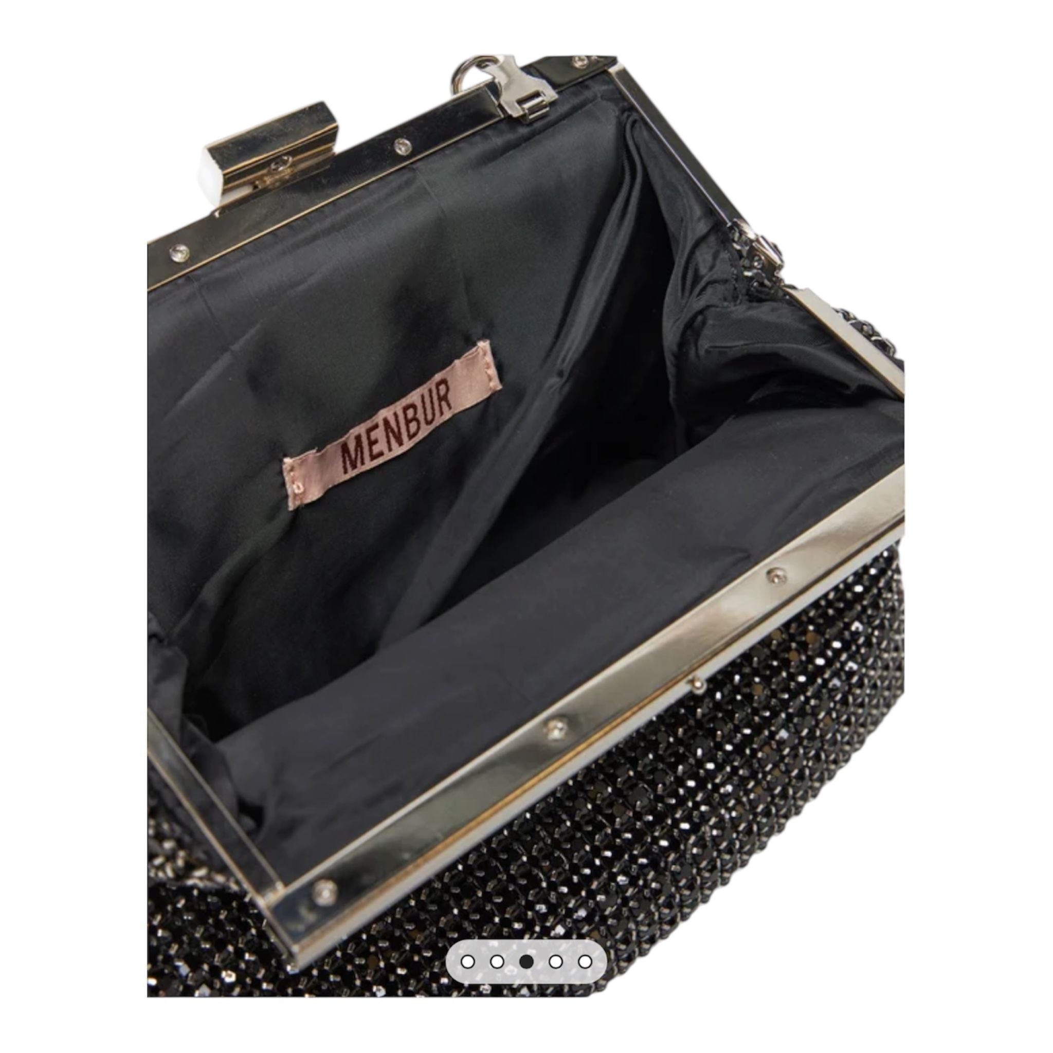 BORSA DONNA “MENBUR” 85839 0001 STRASS NERO