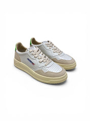 SNEAKERS DONNA “AUTRY” MEDALIST AULW LS65 PELLE BIANCO/VERDE