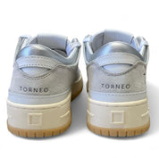 Sneakers Donna "D.A.T.E." Torneo Classic Bianco/Argento