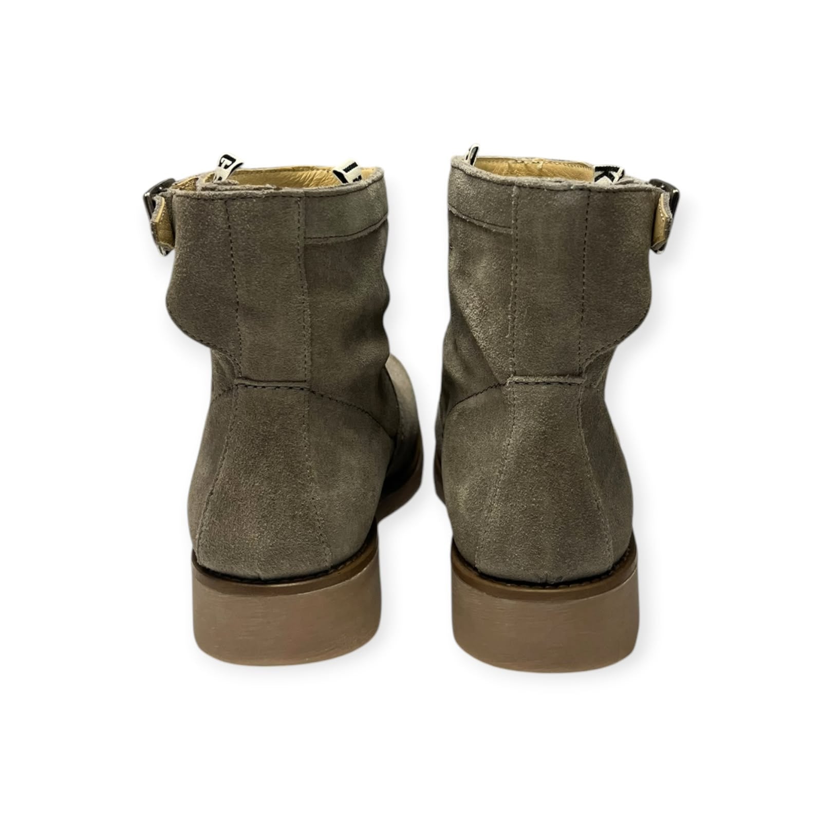 Stivaletti Donna “Bikkembergs” 22118 D Pelle Camoscio Tortora