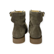 Stivaletti Donna “Bikkembergs” 22118 D Pelle Camoscio Tortora