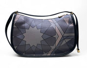 Borsa Donna “GATTINONI ROMA” Macro Hobo Smoke