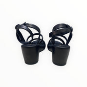 Sandali Zeppa DONNA “ADELE DEZOTTI” BH300x Nappa Nero