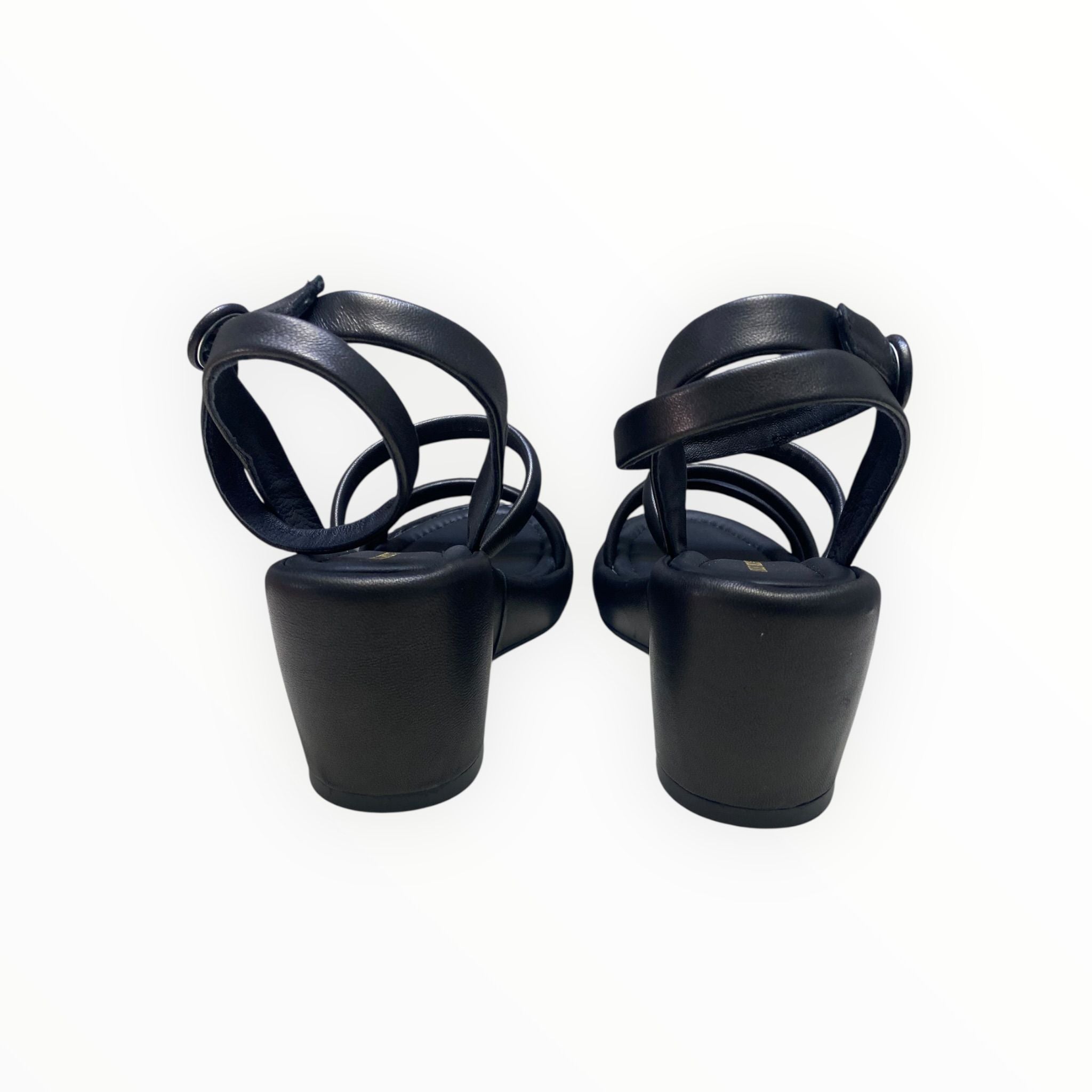 Sandali Zeppa DONNA “ADELE DEZOTTI” BH300x Nappa Nero