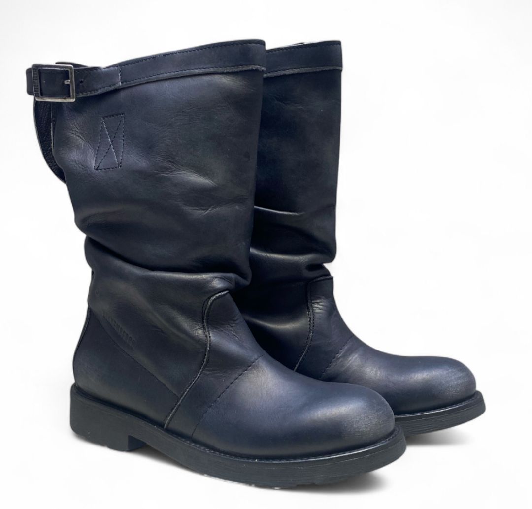 Stivaletti Donna “Bikkembergs” 20322 Cp A Used Pelle Vintge Nero