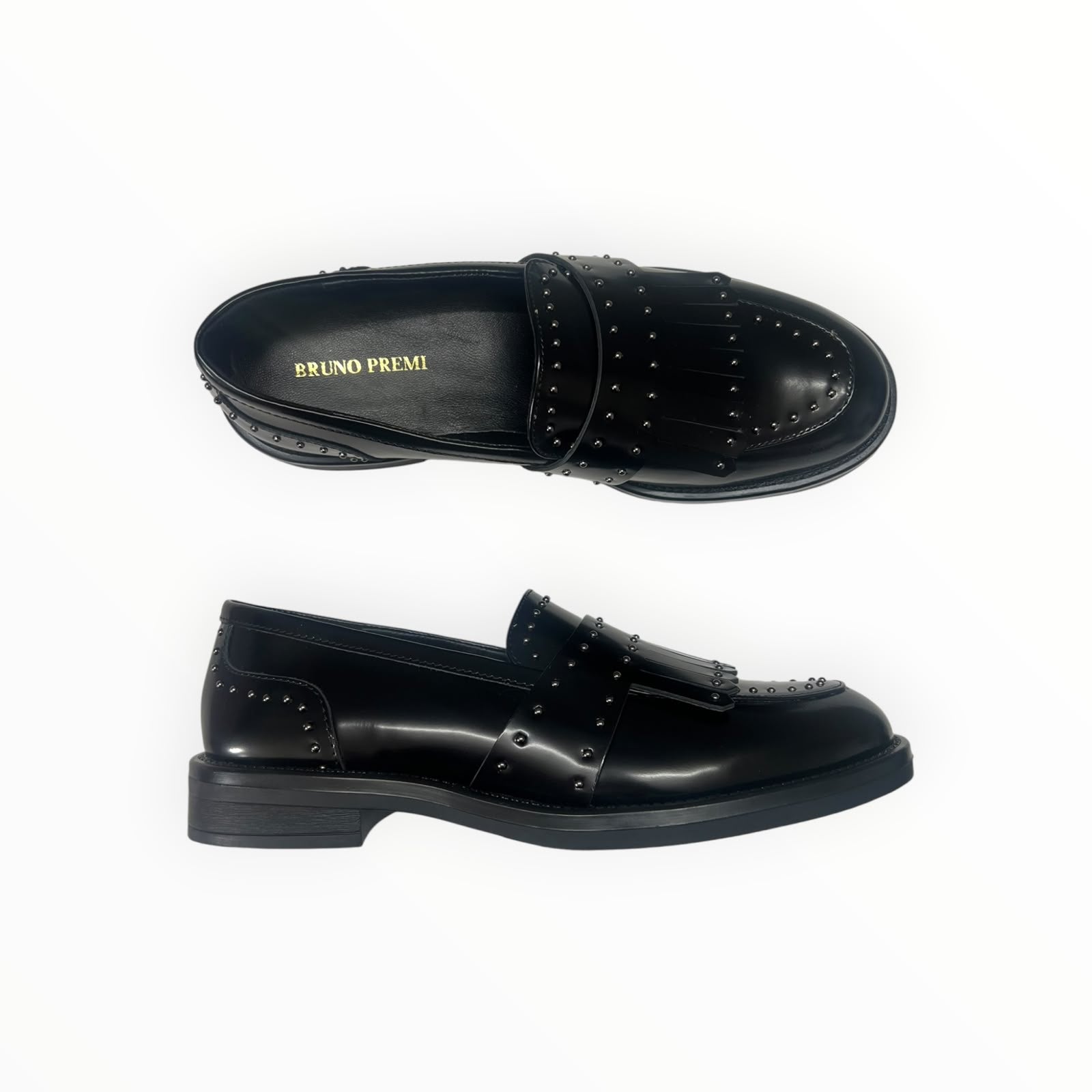 Mocassini Donna “BRUNO PREMI" BM1802X  ABRASIVATO NERO