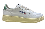 SNEAKERS DONNA “AUTRY” MEDALIST AULW LL62 PELLE BIANCO/VERDE