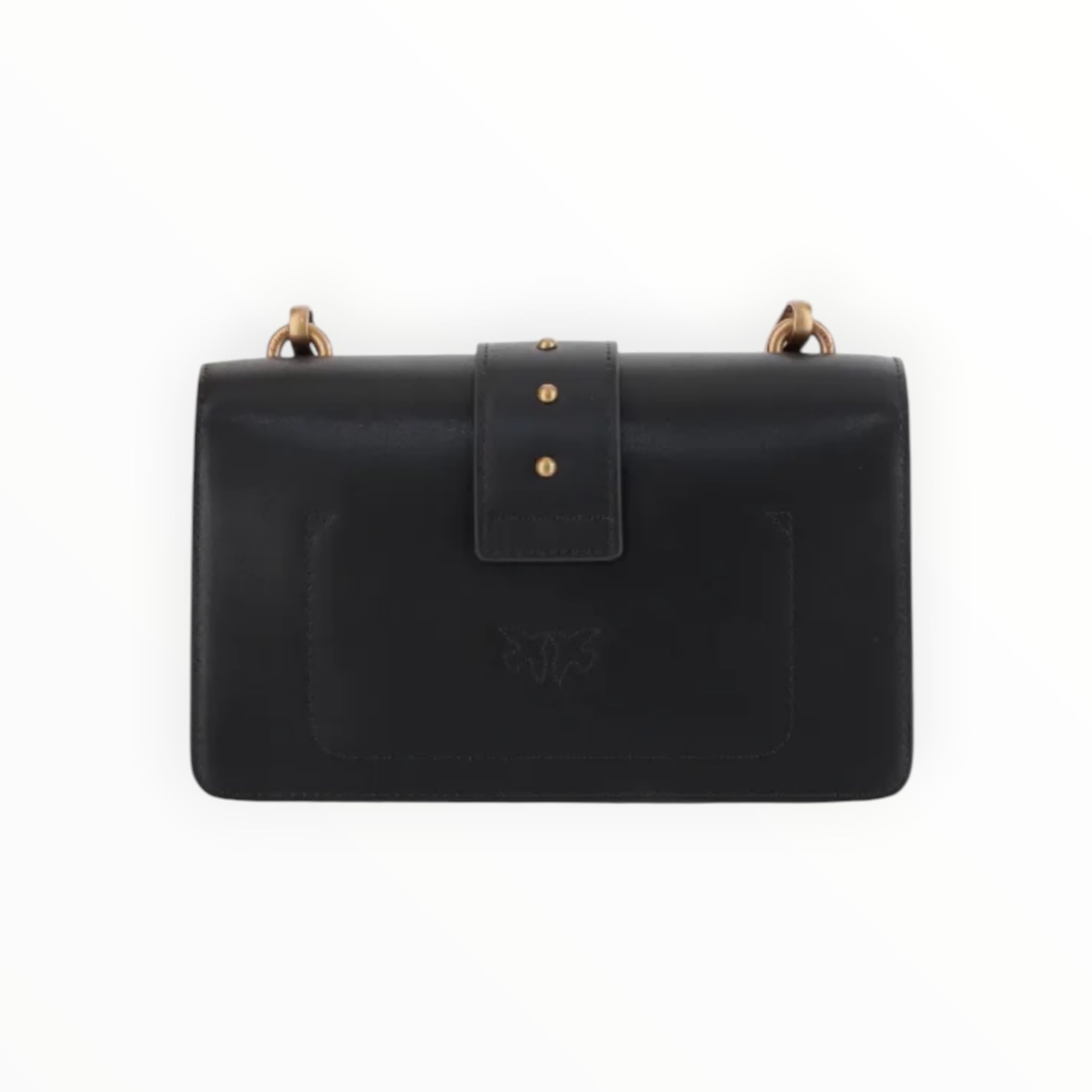 BORSA DONNA “PINKO ” LOVE MINI CL A0F1 Z99Q PELLE NERO