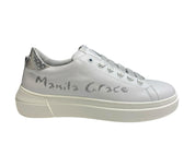 SNEAKERS DONNA “MANILA GRACE” VERA PELLE BIANCO R4A9-60132