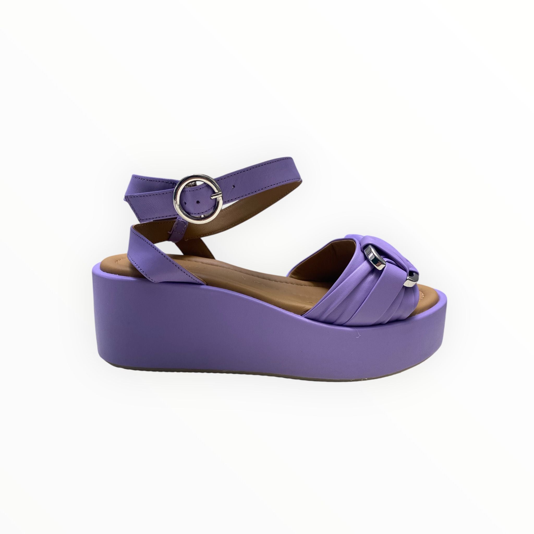 Sandali Zeppa DONNA “ALTRA OFFICINA” AO1404X Nappa Lilla