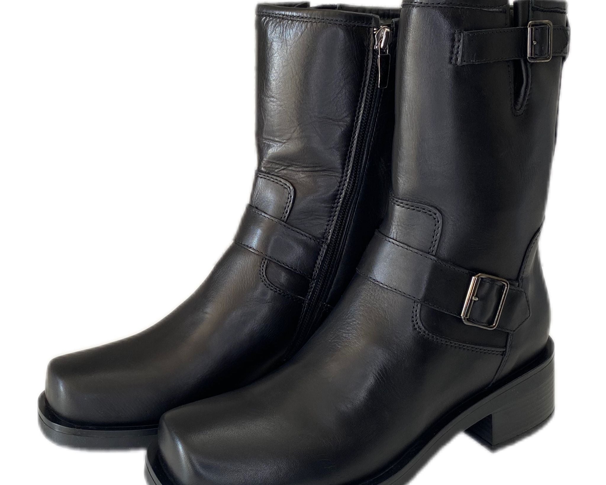 Tronchetti Vaquero Donna “GR8” Naomi 1 Collezione Autunno/Inverno 2024/2025 Vitello – Nero