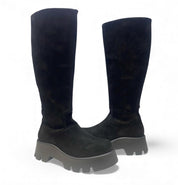 Stivali Donna “BRUNO PREMI” BG0404X Pelle Camoscio Nero