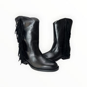 Stivali Donna “CARMENS” Kim Fringe 56120 Pelle Nero