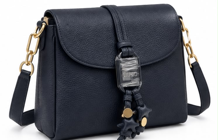 BORSA DONNA “LIU JO” AA3A18 E0054 M CROSSBODY BLU SCURO BLU SCURO