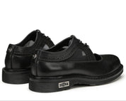 STRINGATA FRANCESINA  DONNA SEMIAPERTA  “CULT” CLW420400 VERA PELLE NERO