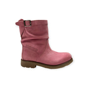Stivaletti Donna “Bikkembergs” 22119 A Pelle Camoscio Rosa