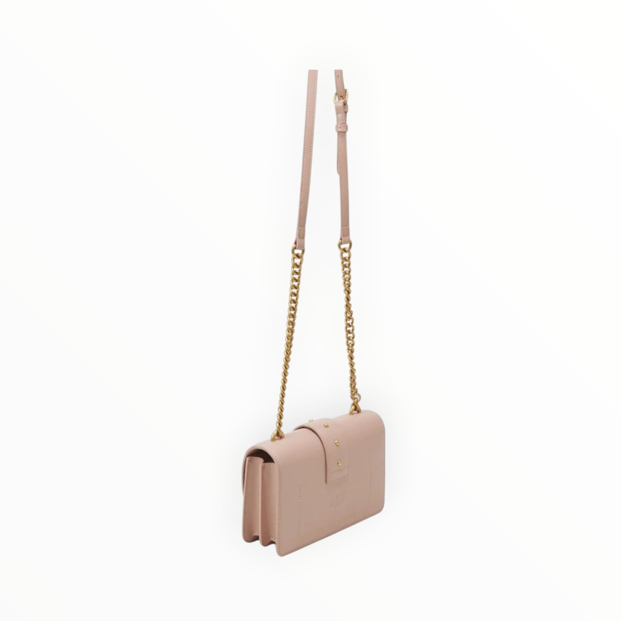 BORSA DONNA “PINKO ” LOVE MINI ICON SIMPLY 10 Y6XT 081 PELLE CIPRIA
