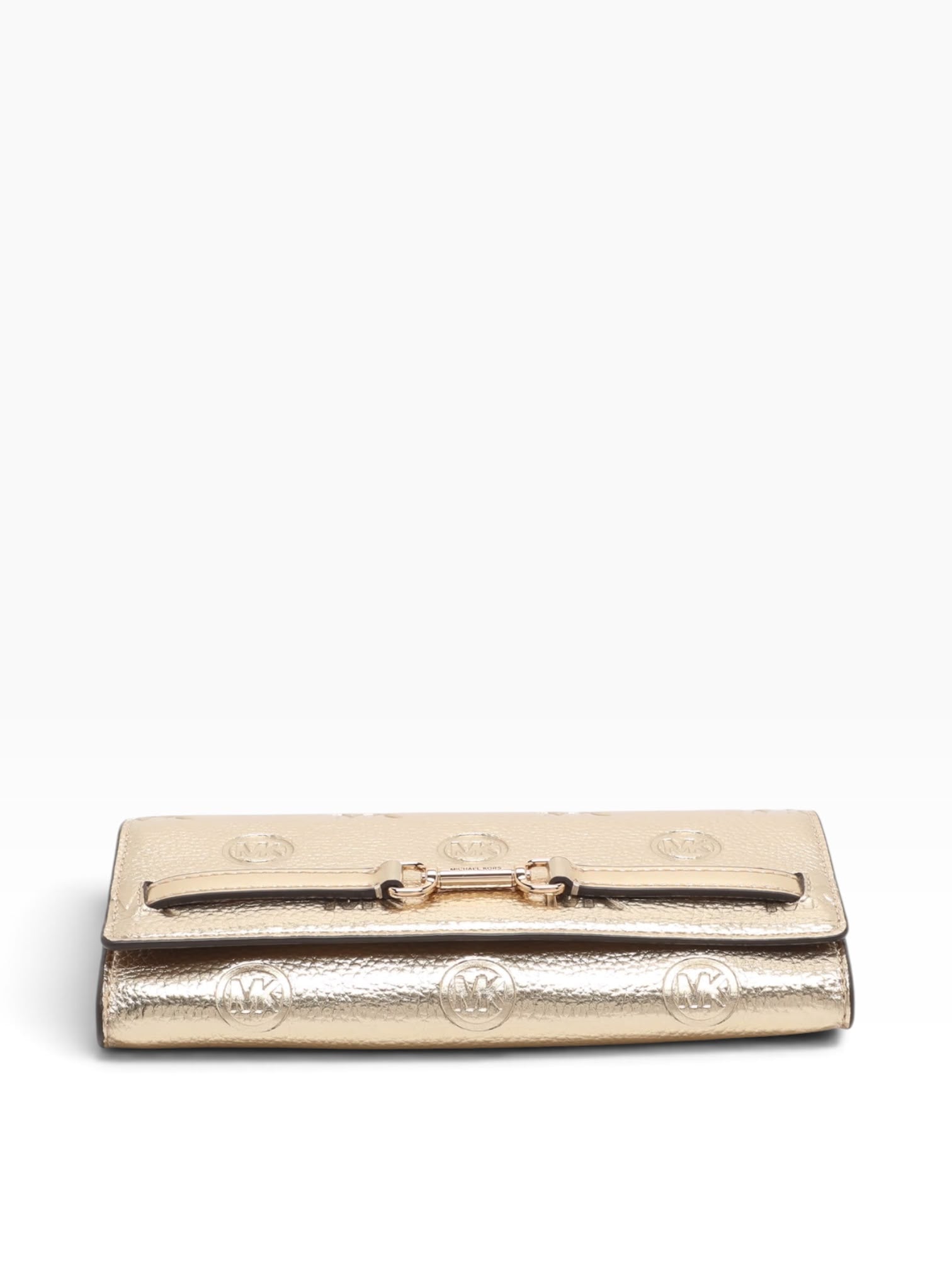 Borsa Donna “MICHAEL KORS” CARSON  35R6G2ZC7M LARGE WALLET ORO GOLD