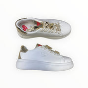Sneakers Donna “BRACCIALINI” BA134 Bianco/Gold