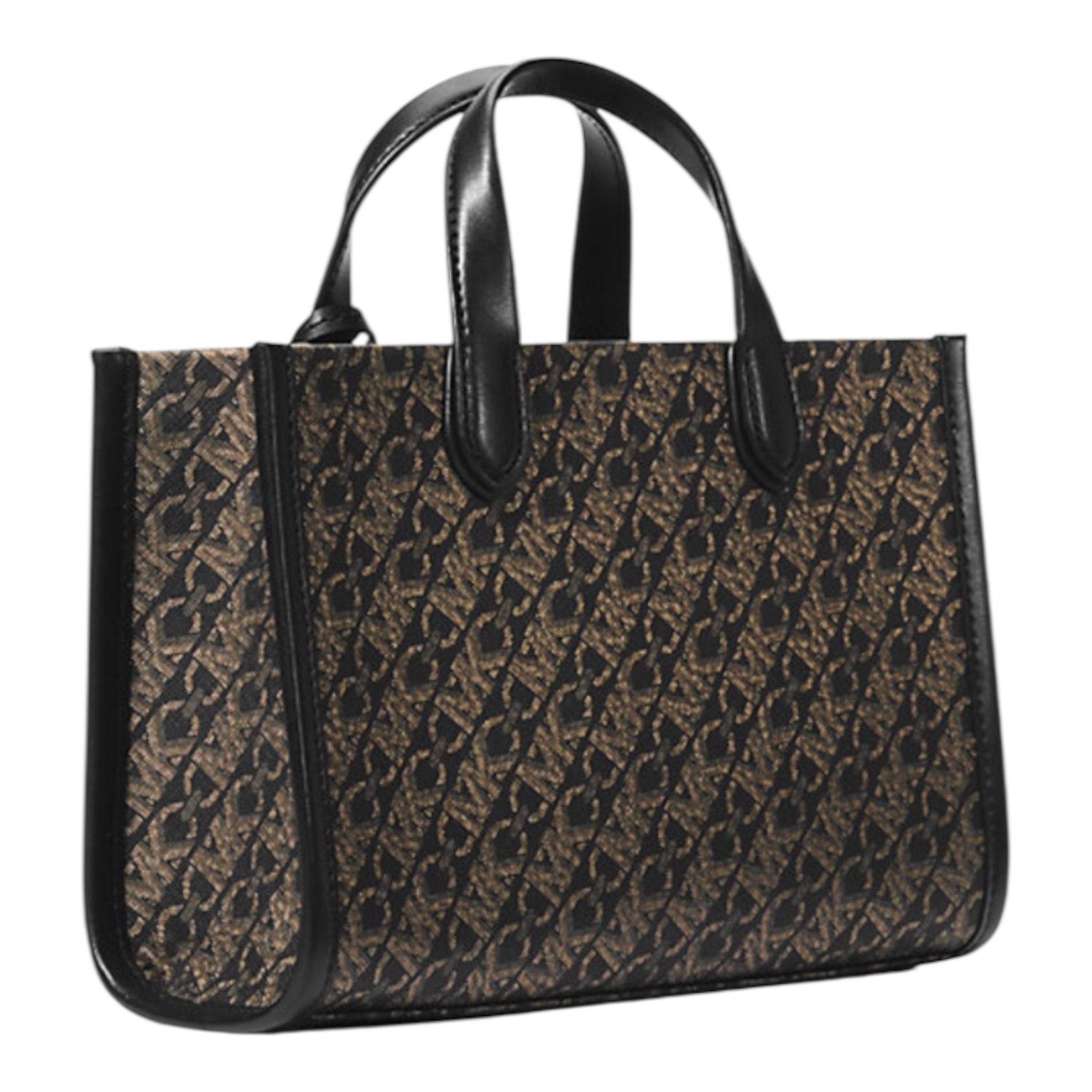 Borsa Donna “MICHAEL KORS” GIGI 30F4G3GM5B SMALL EW MESSANGER  Nero/Oro Pallido