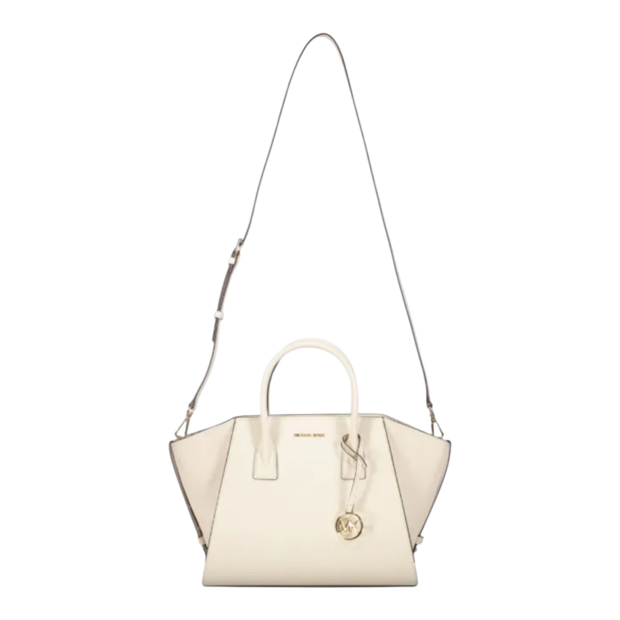 Borsa Donna “MICHAEL KORS” AVRIL  35F4G4VS3L LARGE TZ SATCHEL Pelle Crema